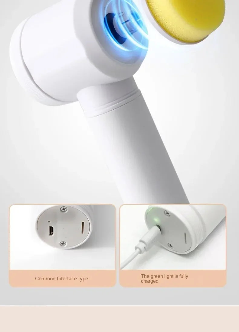 Cepillo Inalámbrico Eléctrico Multiuso — Limpieza Cocina y Baño